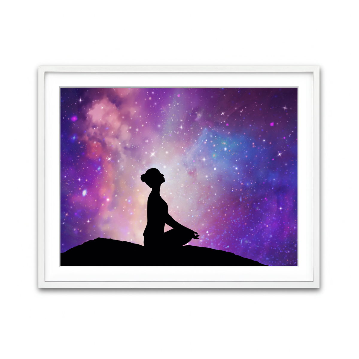 Framed Print 4x3 White