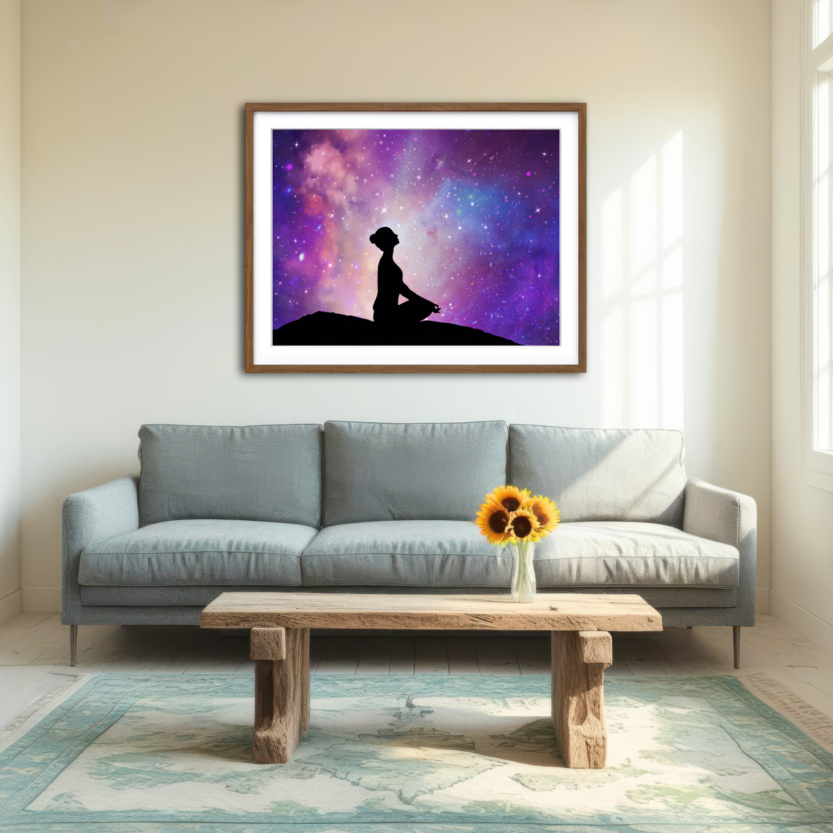 AUTO-MOCKUP ROOM | A Spiritual Journey Wall Art