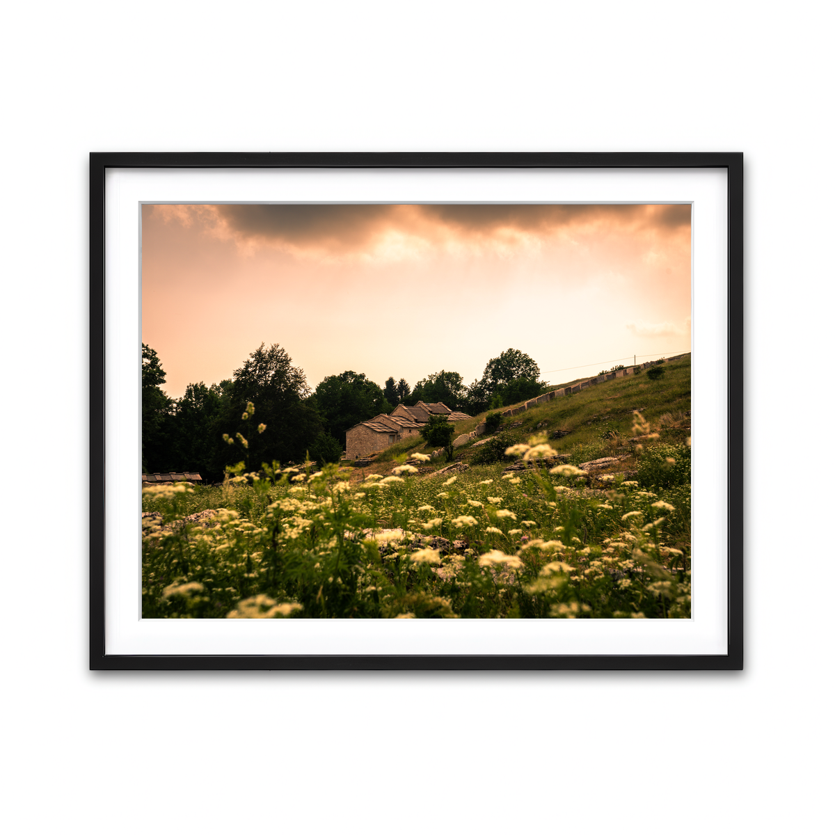 Framed Print 4x3 Black