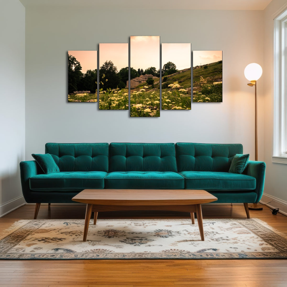 AUTO-MOCKUP ROOM | A village on the mountains