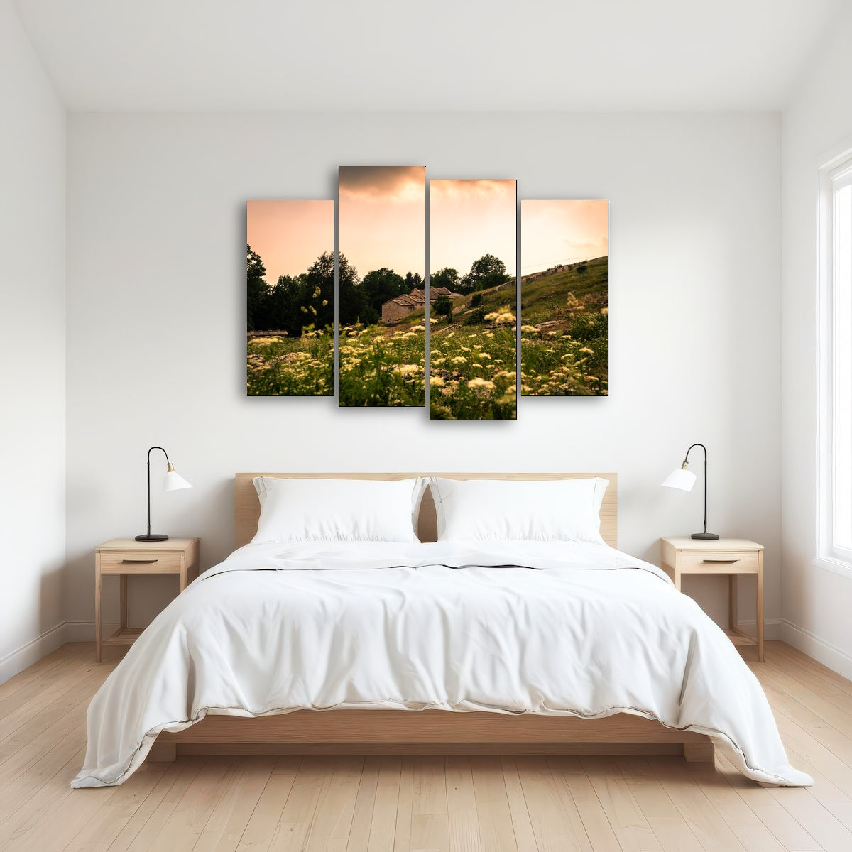 AUTO-MOCKUP ROOM | A village on the mountains