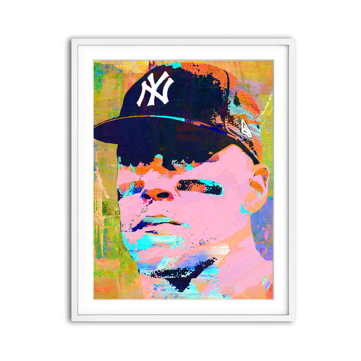 Framed Print 3x4 White