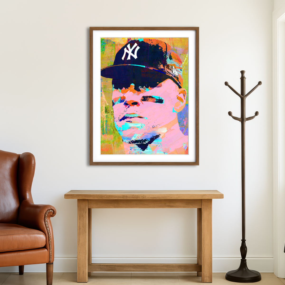 AUTO-MOCKUP ROOM | Aaron Judge Wall Art