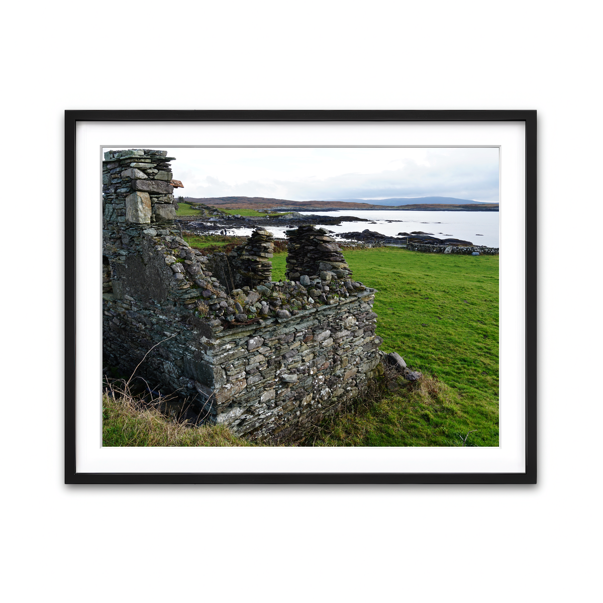 Framed Print 4x3 Black