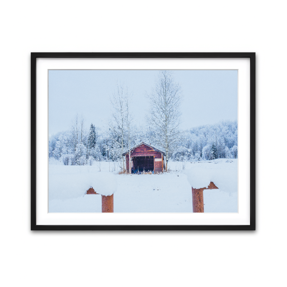 Framed Print 4x3 Black