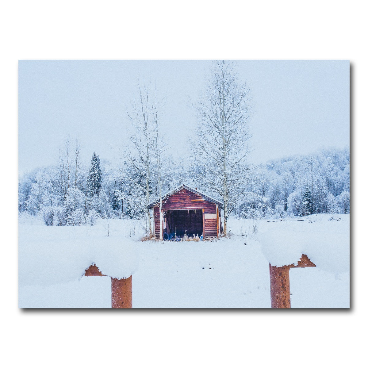 AUTO-MOCKUP WHITE | Abandoned Shed | 1 Piece | Gallery Wrap Canvas | group=4x3