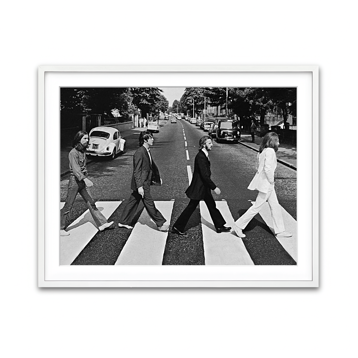 Framed Print 4x3 White