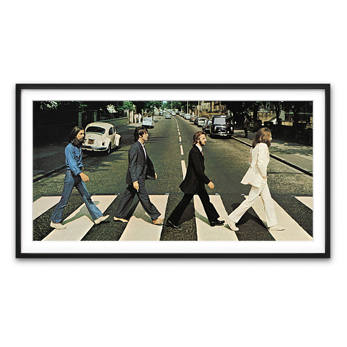 Framed Print 2x1 Black