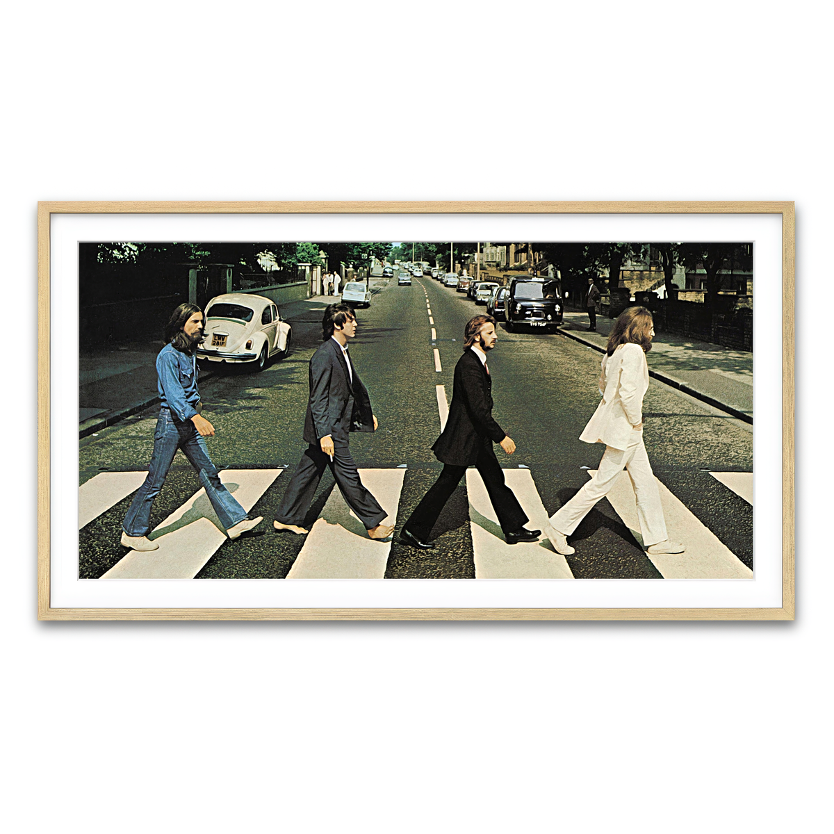 Framed Print 2x1 Natural