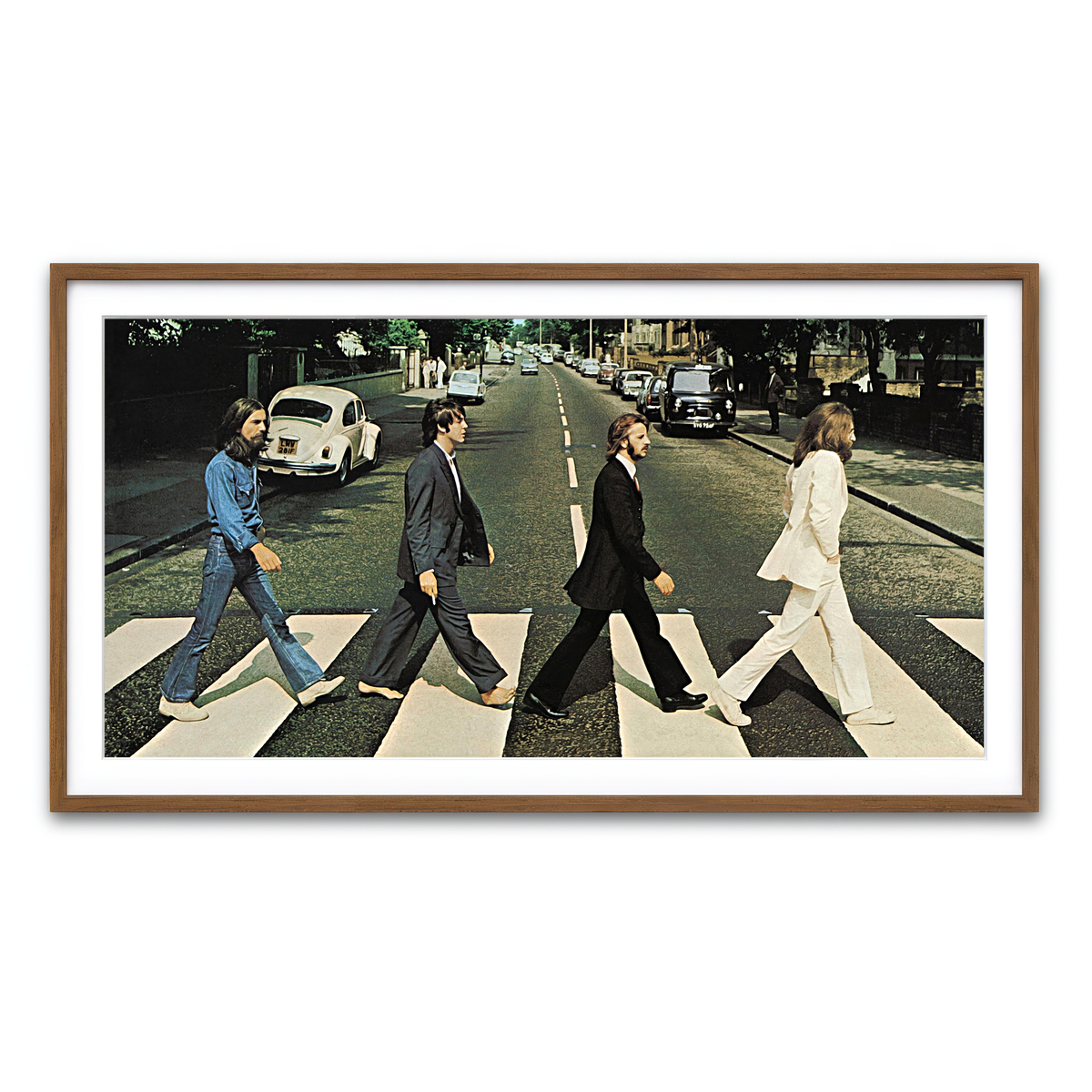 Framed Print 2x1 Walnut