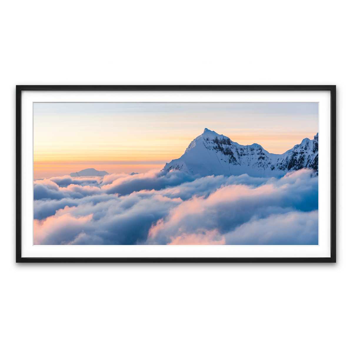 Framed Print 2x1 Black
