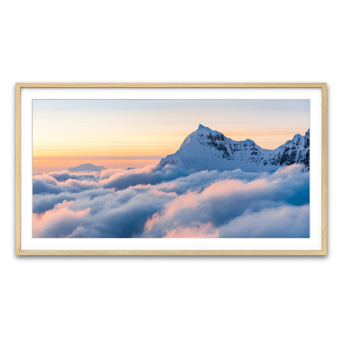 Framed Print 2x1 Natural