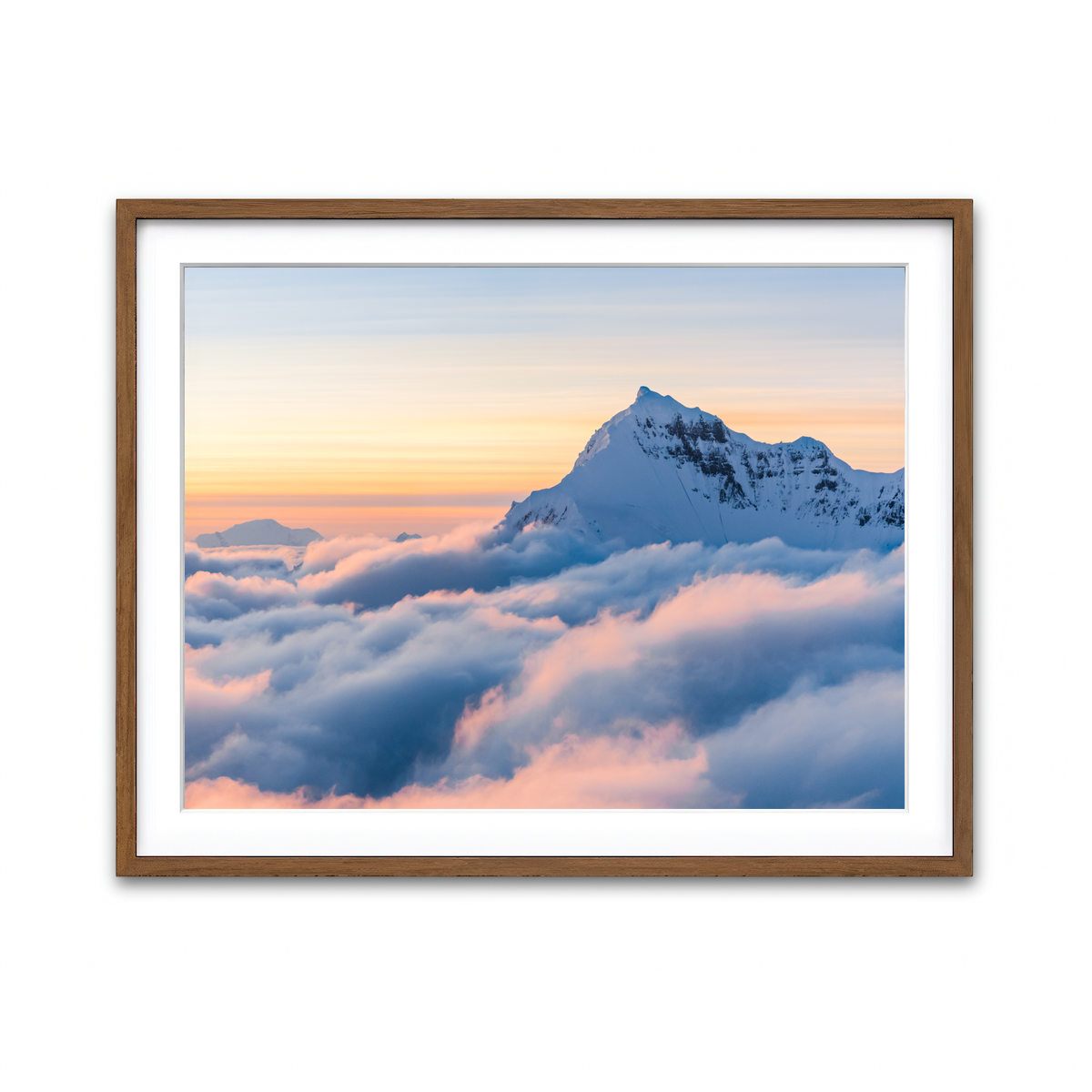 Framed Print 4x3 Walnut
