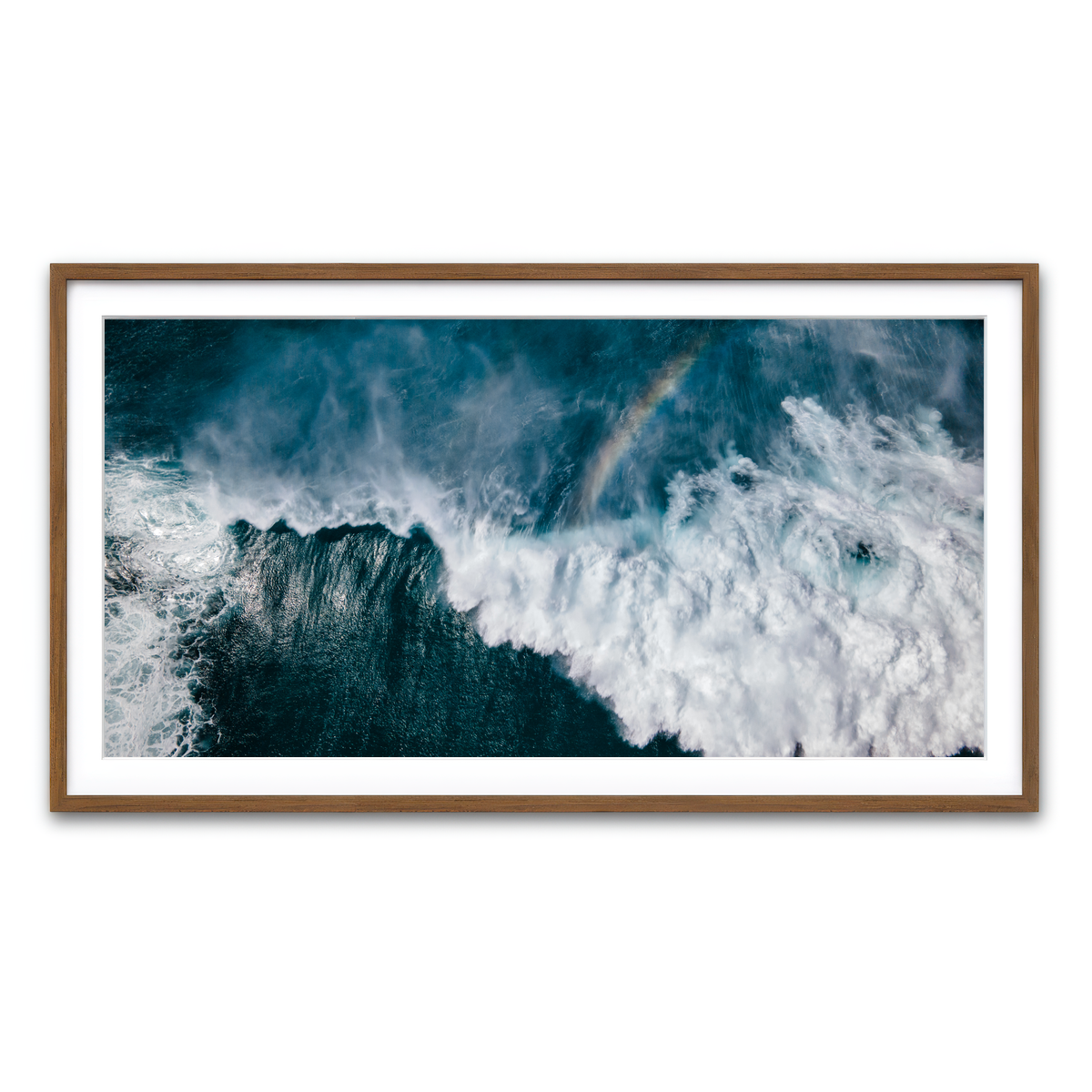 Framed Print 2x1 Walnut