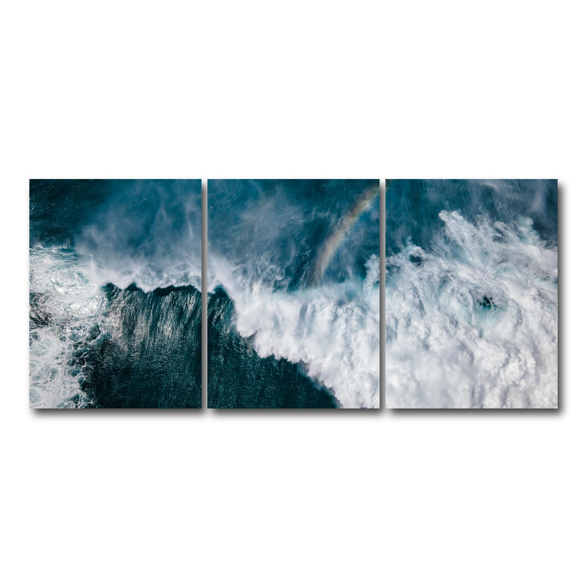 AUTO-MOCKUP WHITE | Above the Waves | 3 Piece | Gallery Wrap Canvas | group=18x24