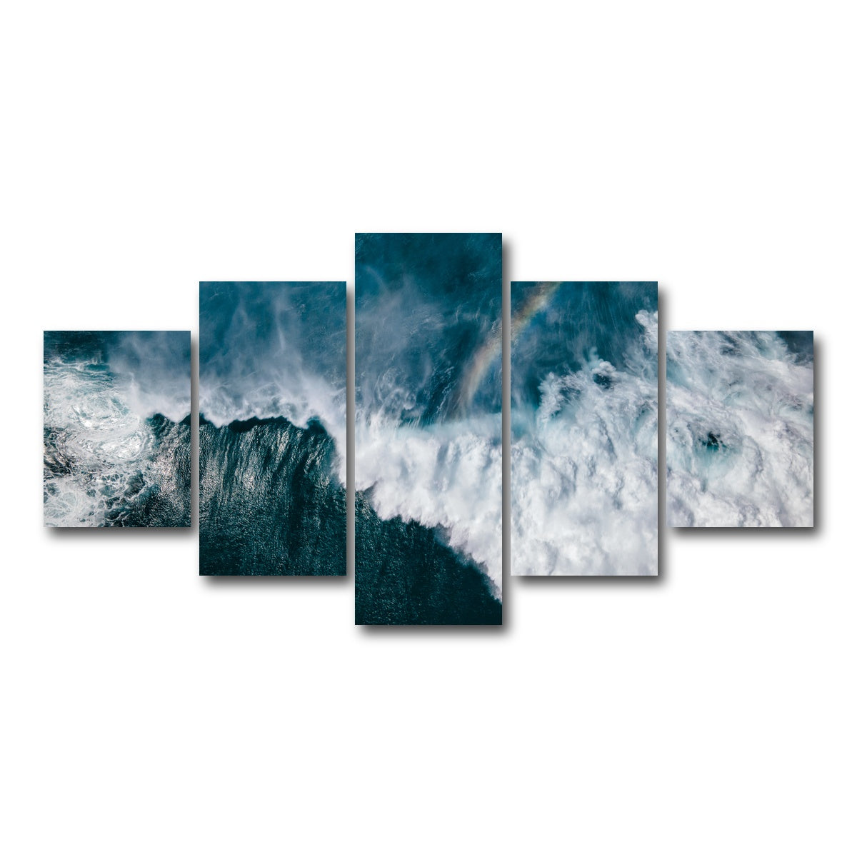 AUTO-MOCKUP WHITE | Above the Waves | 5 Piece | Gallery Wrap Canvas | group=5_short