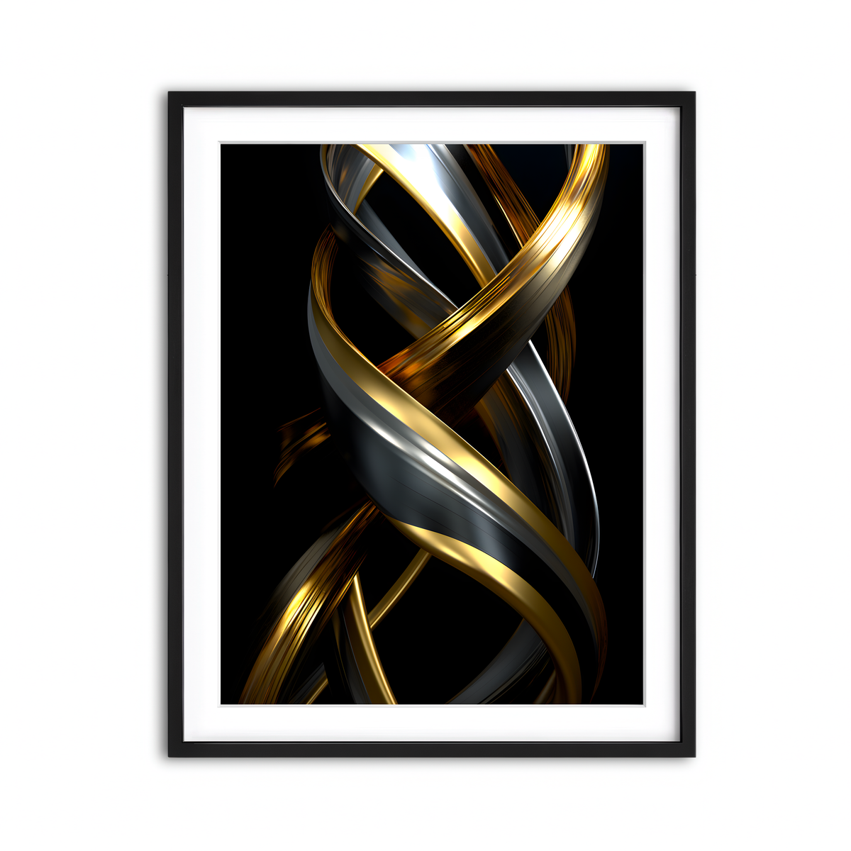 Framed Print 3x4 Black