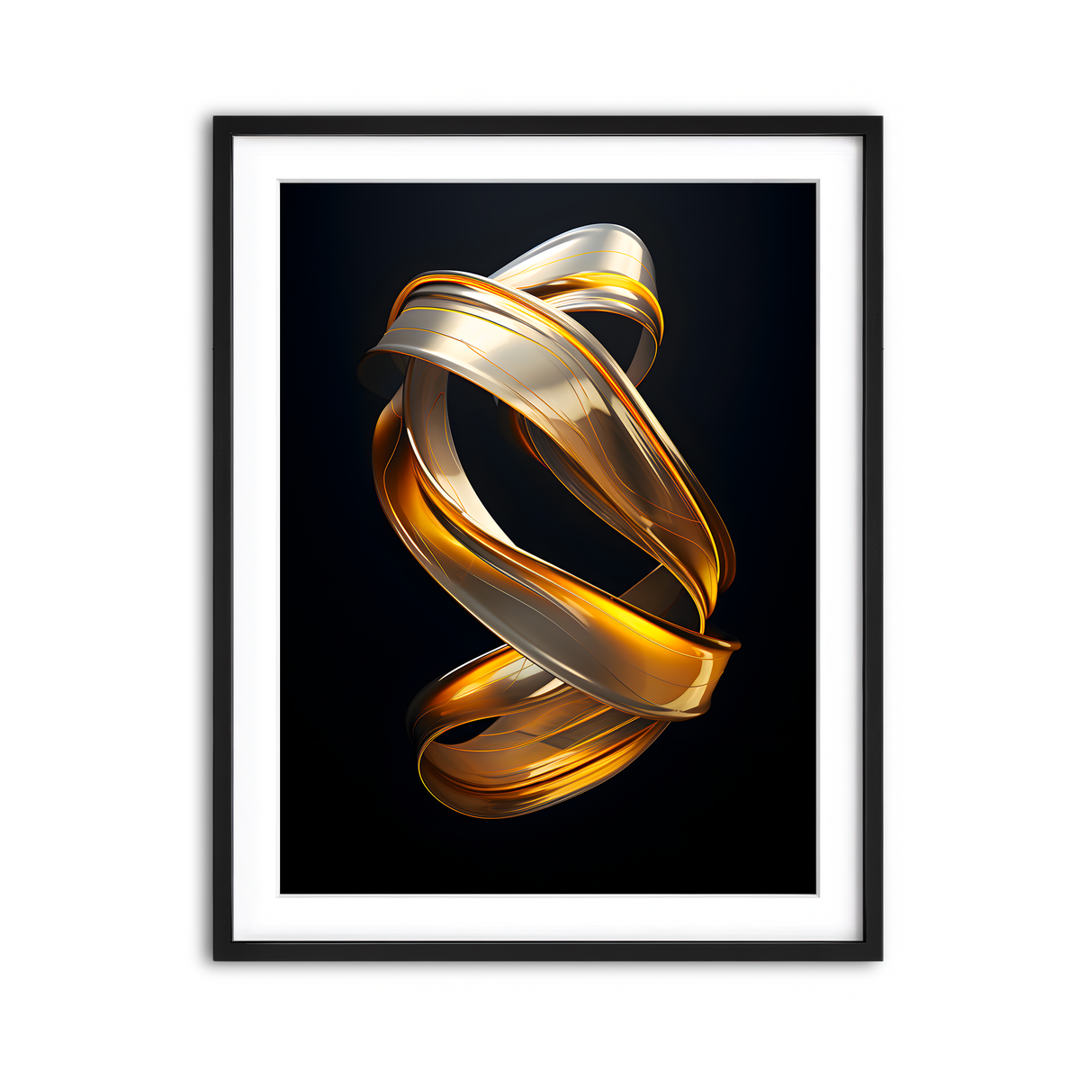 Framed Print 3x4 Black