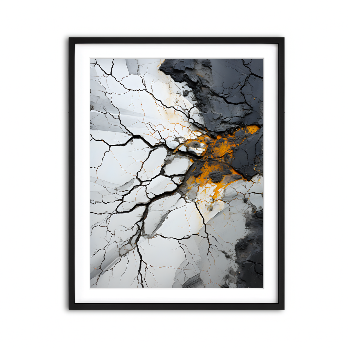 Framed Print 3x4 Black