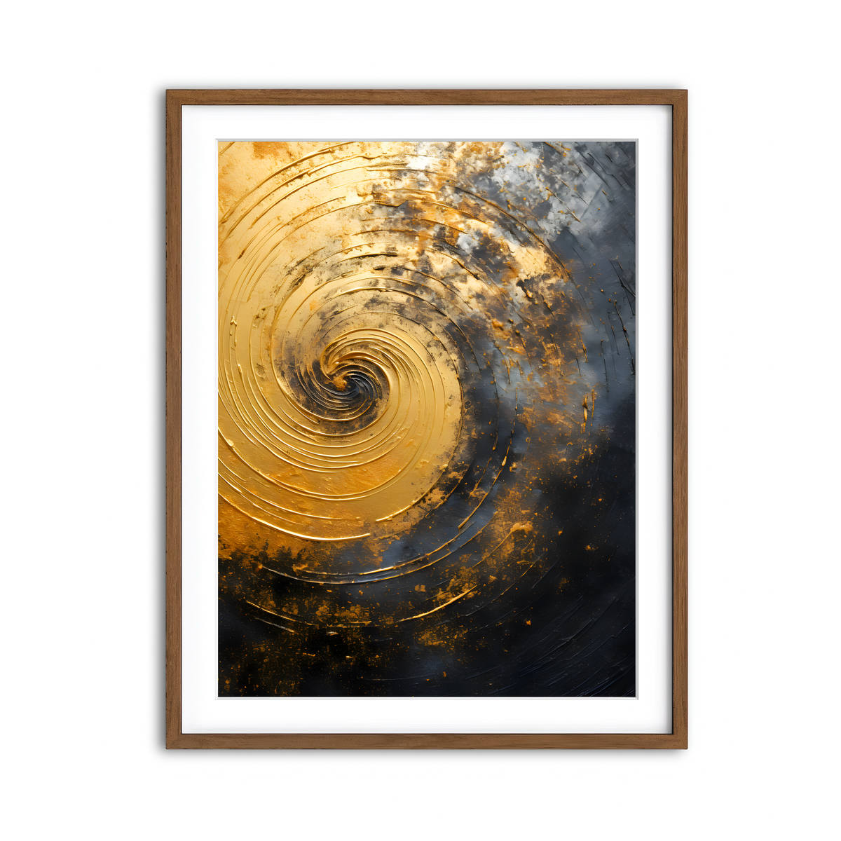 Framed Print 3x4 Walnut