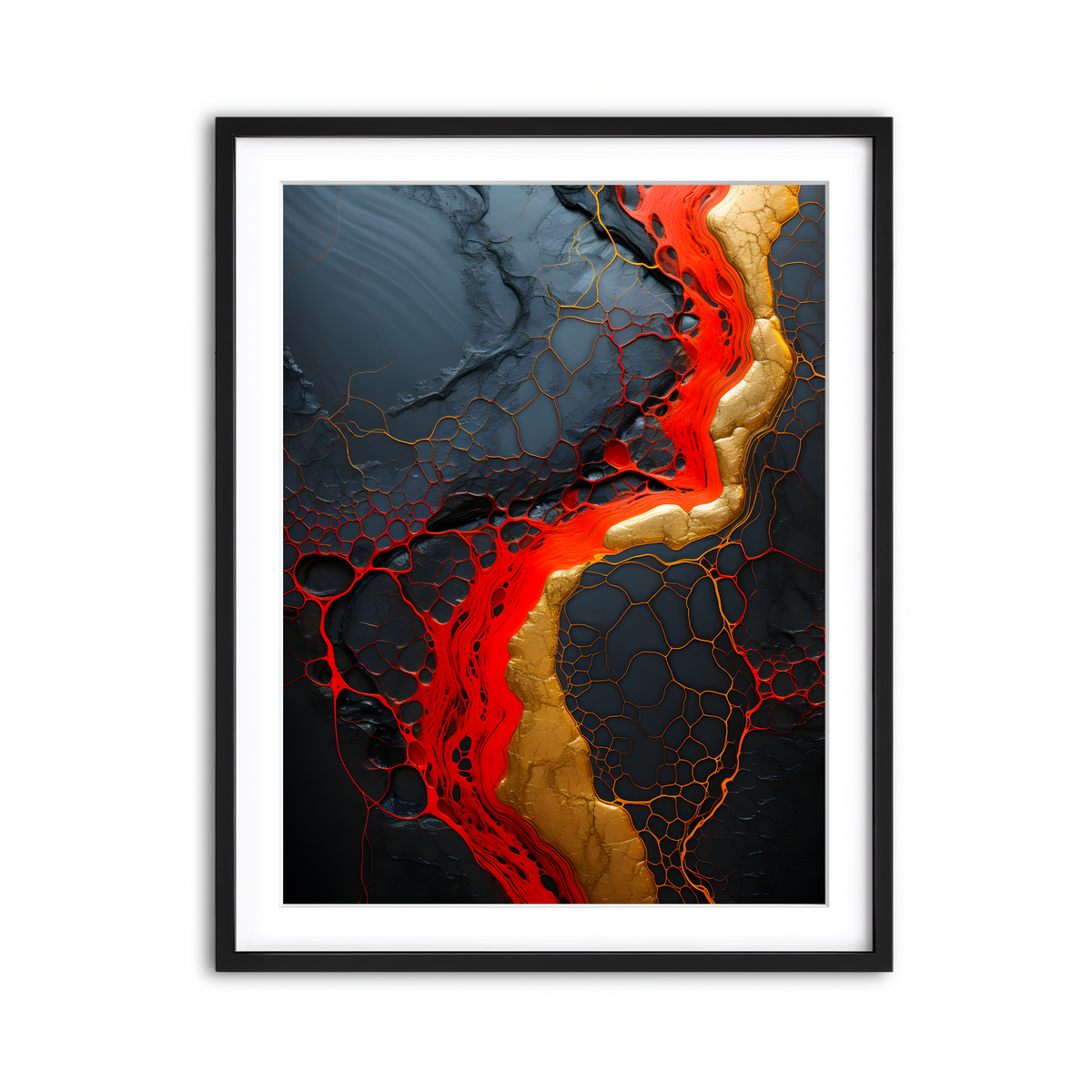 Framed Print 3x4 Black