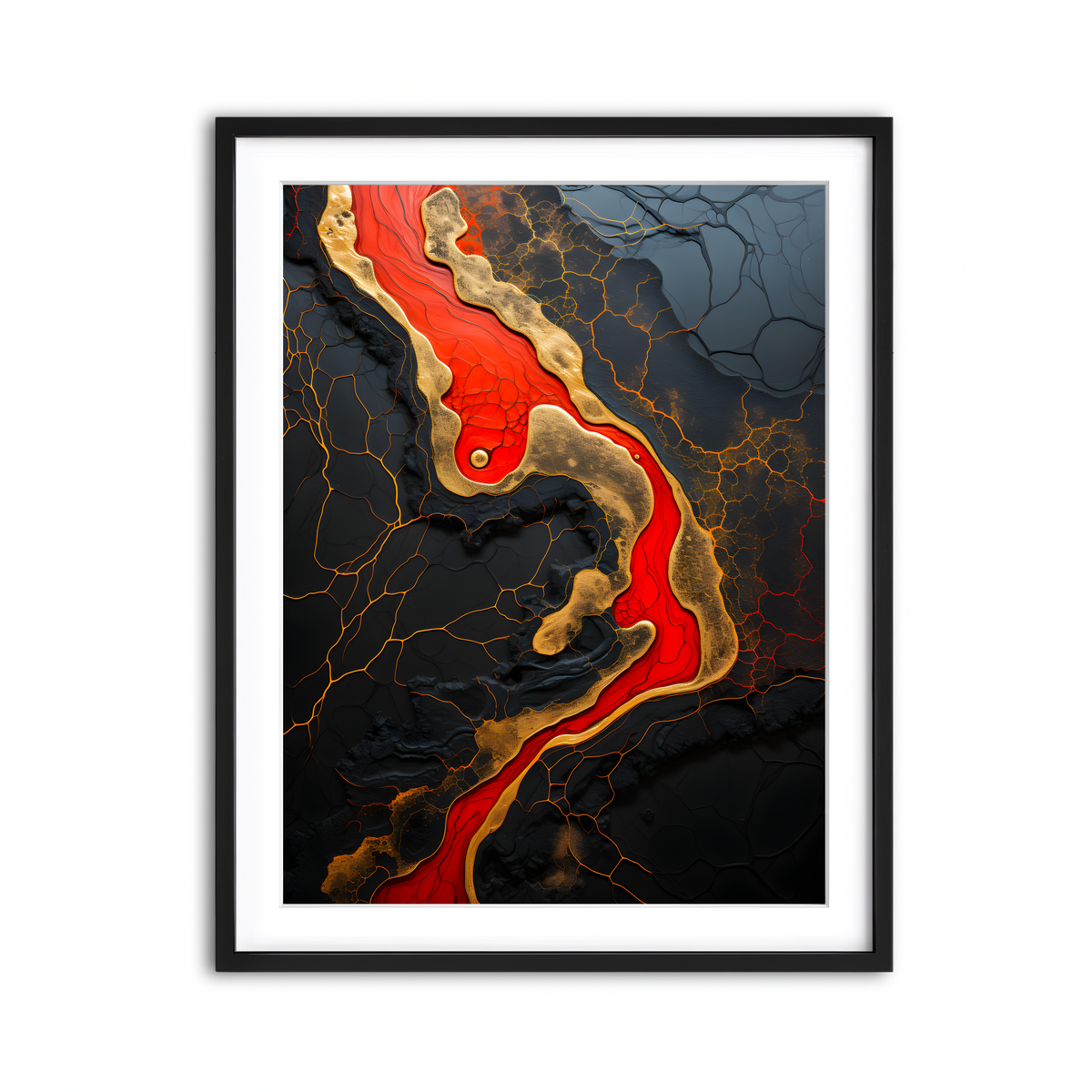 Framed Print 3x4 Black