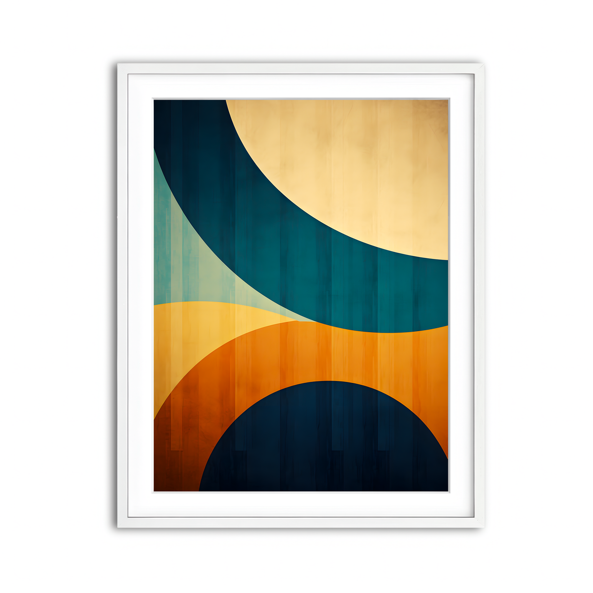 Framed Print 3x4 White