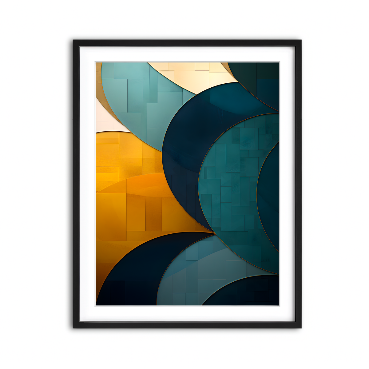 Framed Print 3x4 Black
