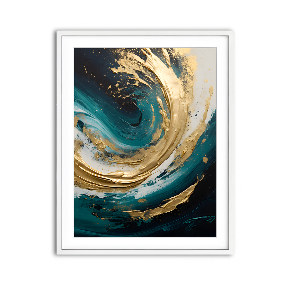 Framed Print 3x4 White