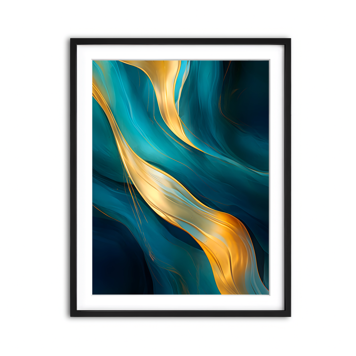 Framed Print 3x4 Black