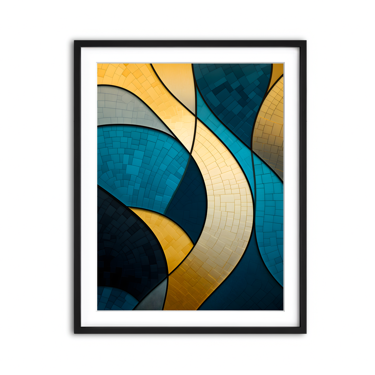 Framed Print 3x4 Black