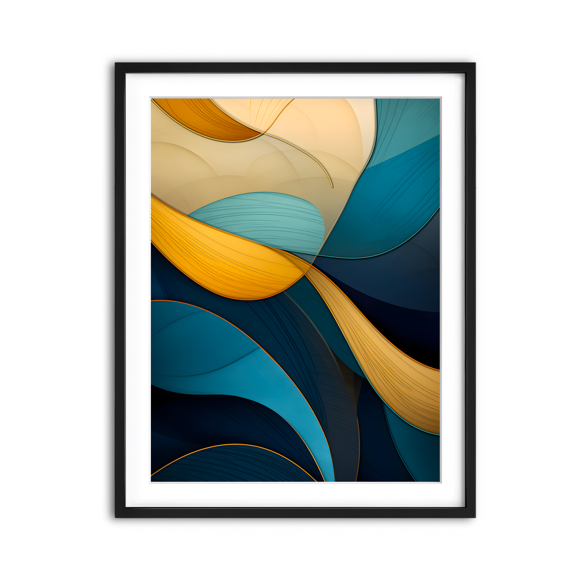 Framed Print 3x4 Black