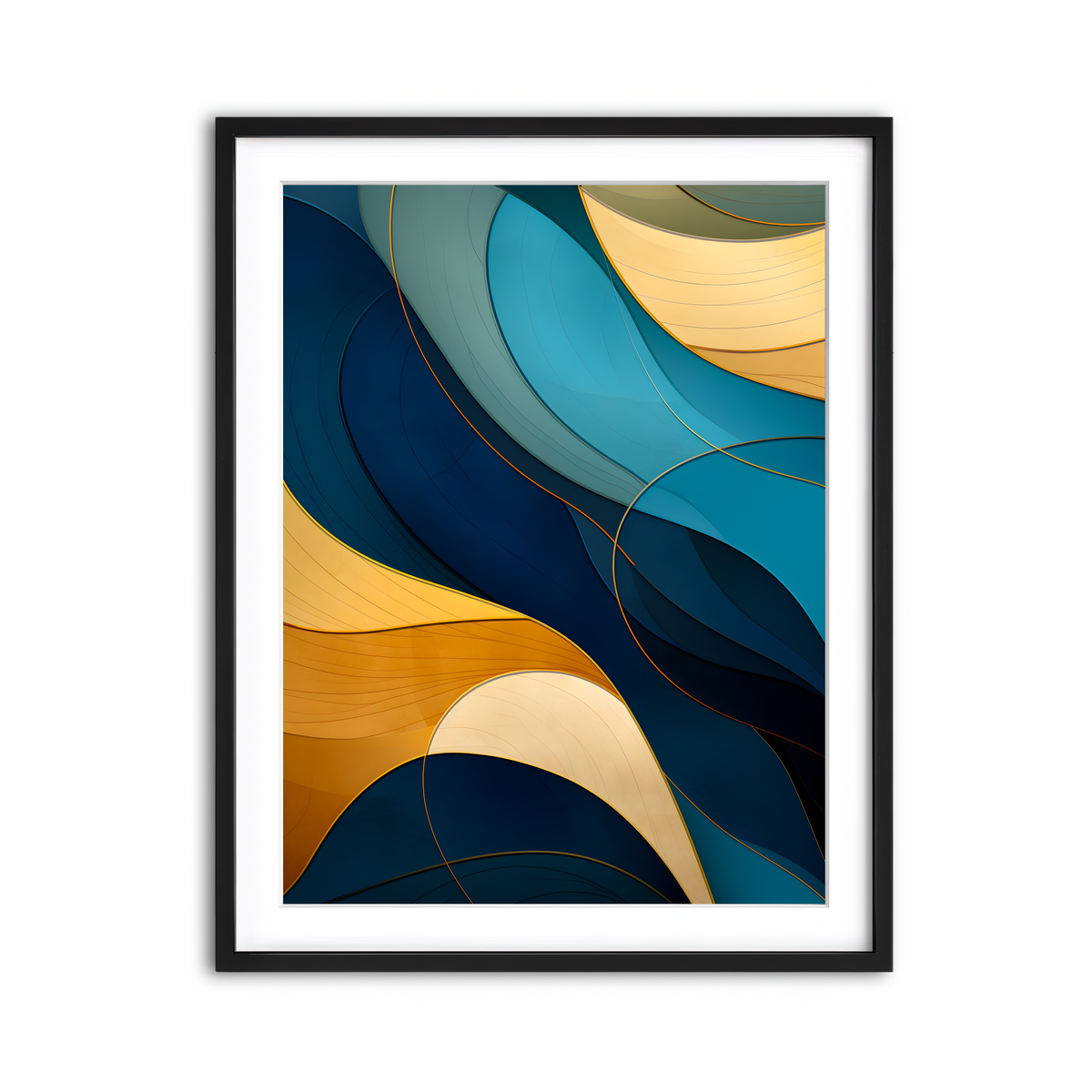 Framed Print 3x4 Black