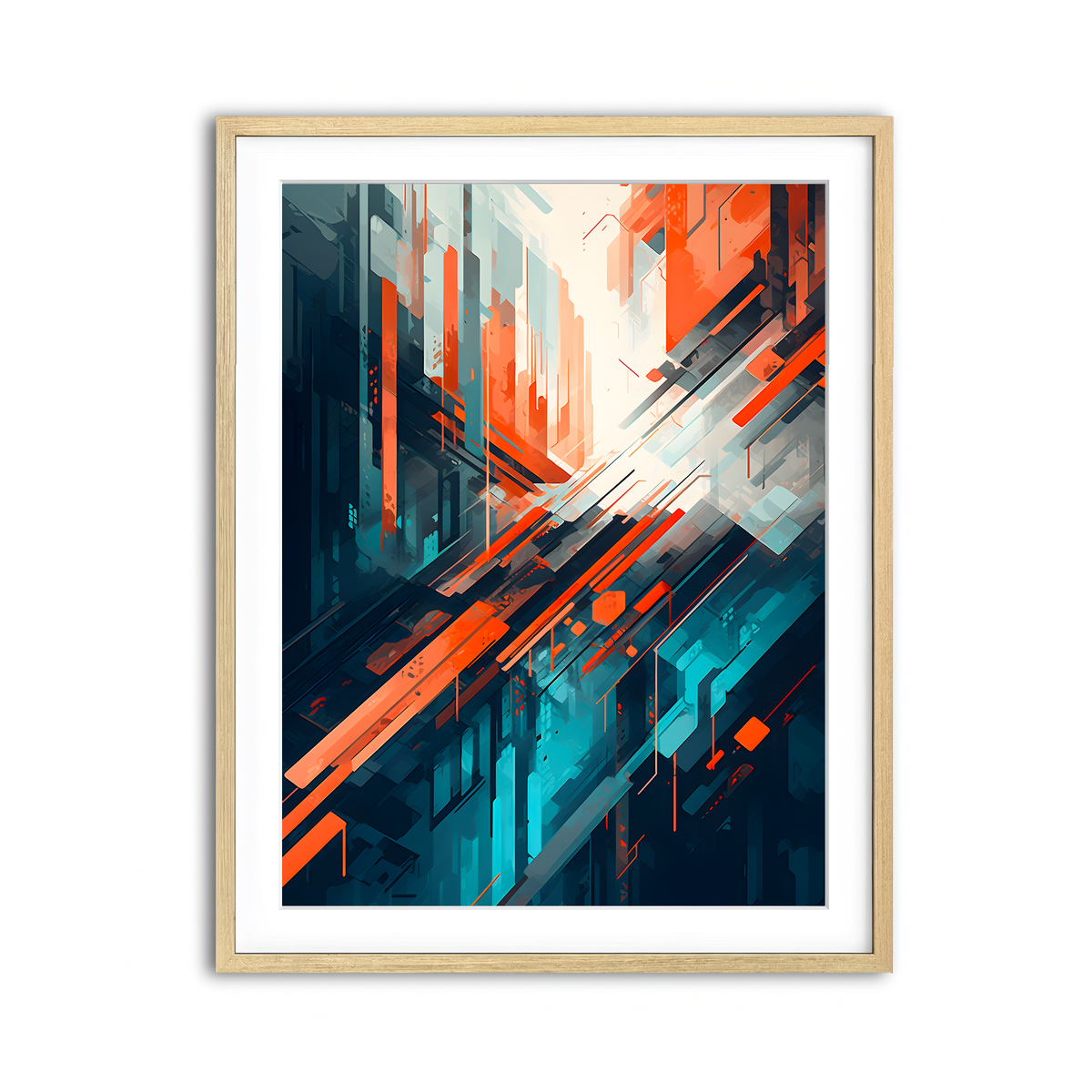 Framed Print 3x4 Natural