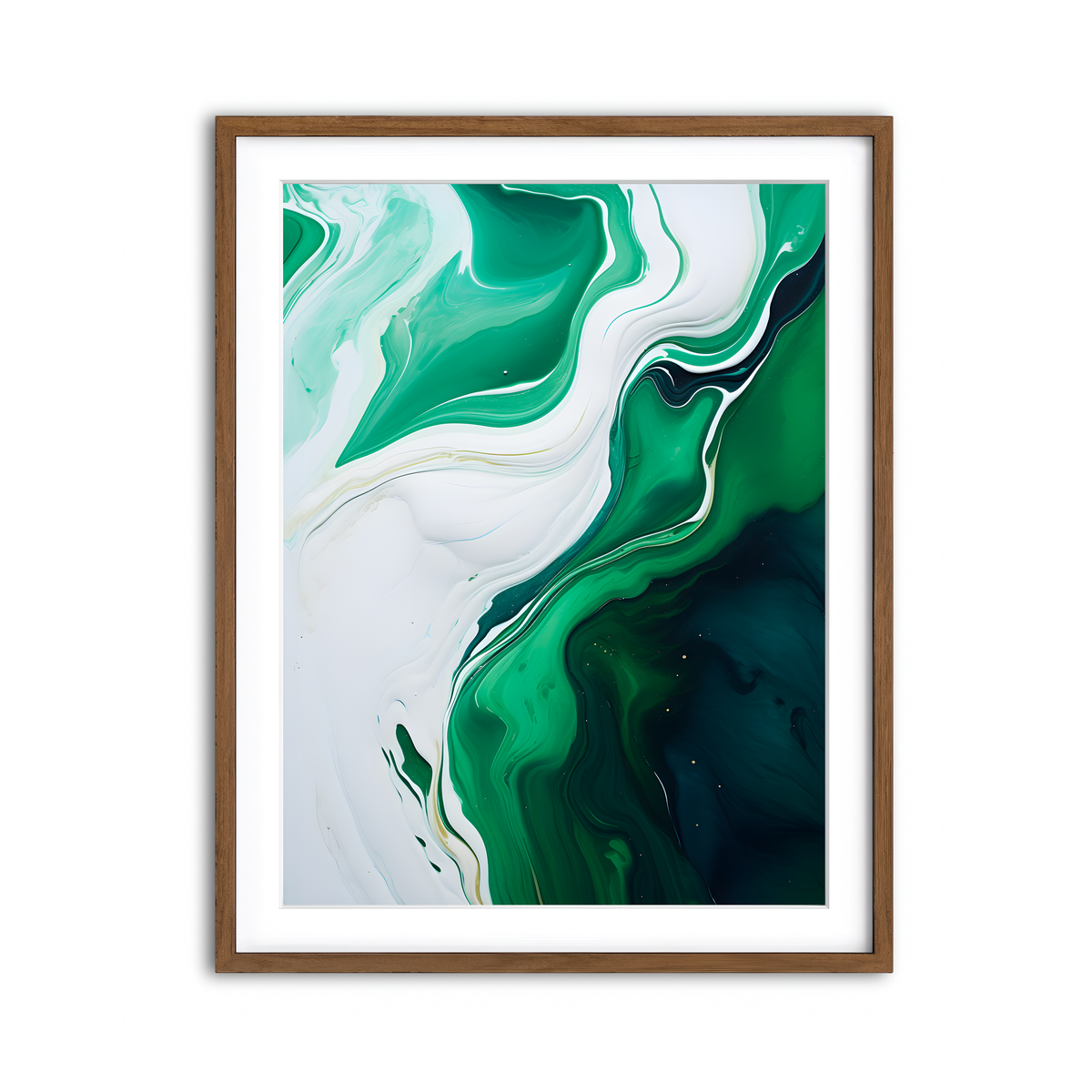 Framed Print 3x4 Walnut