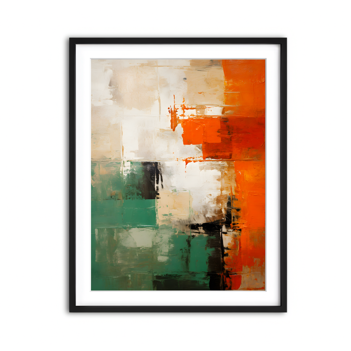 Framed Print 3x4 Black