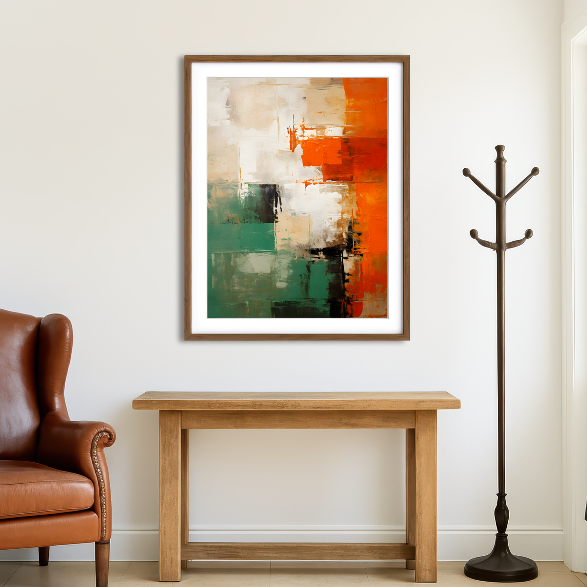 AUTO-MOCKUP ROOM | Abstract - Shapes Series 11 Wall Art