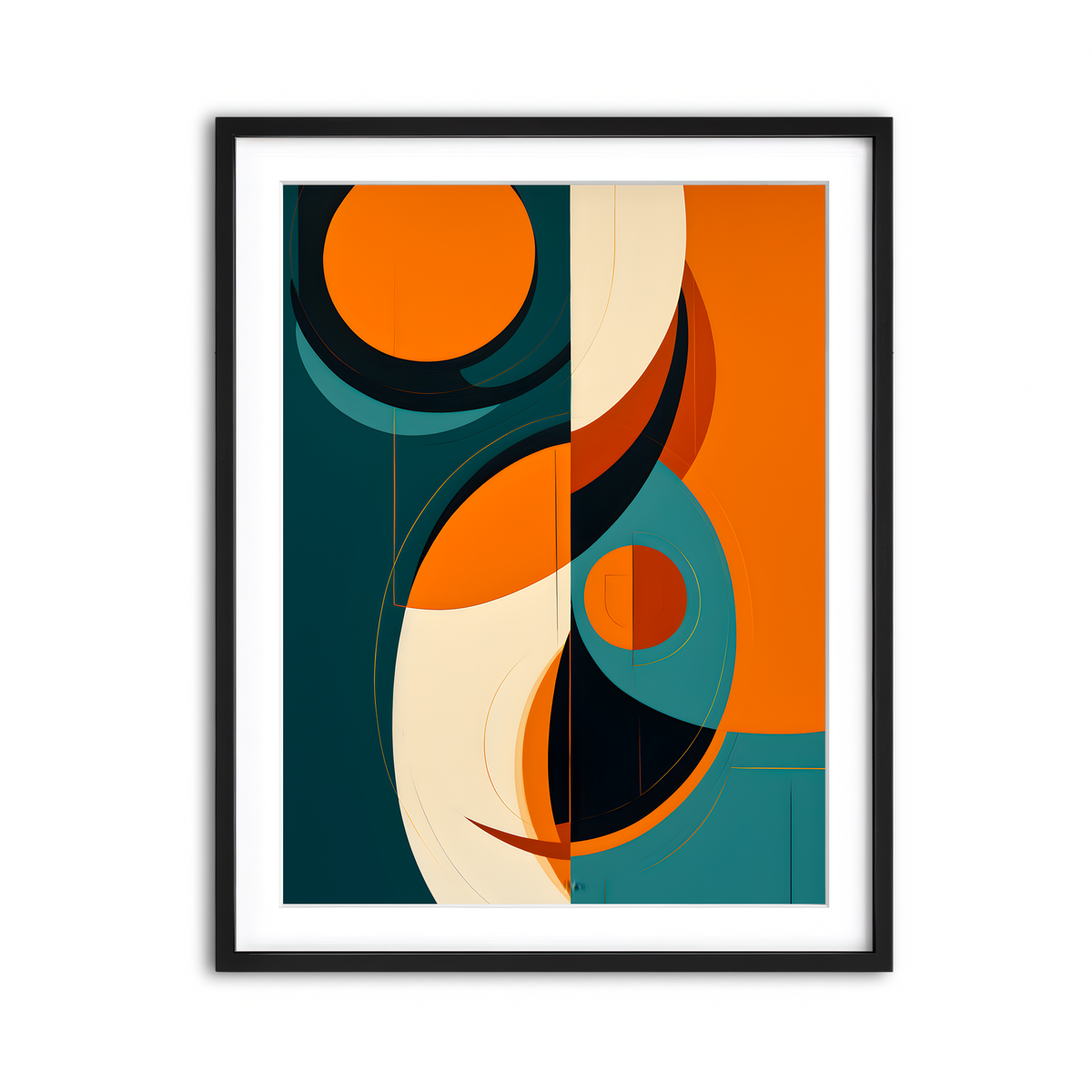 Framed Print 3x4 Black