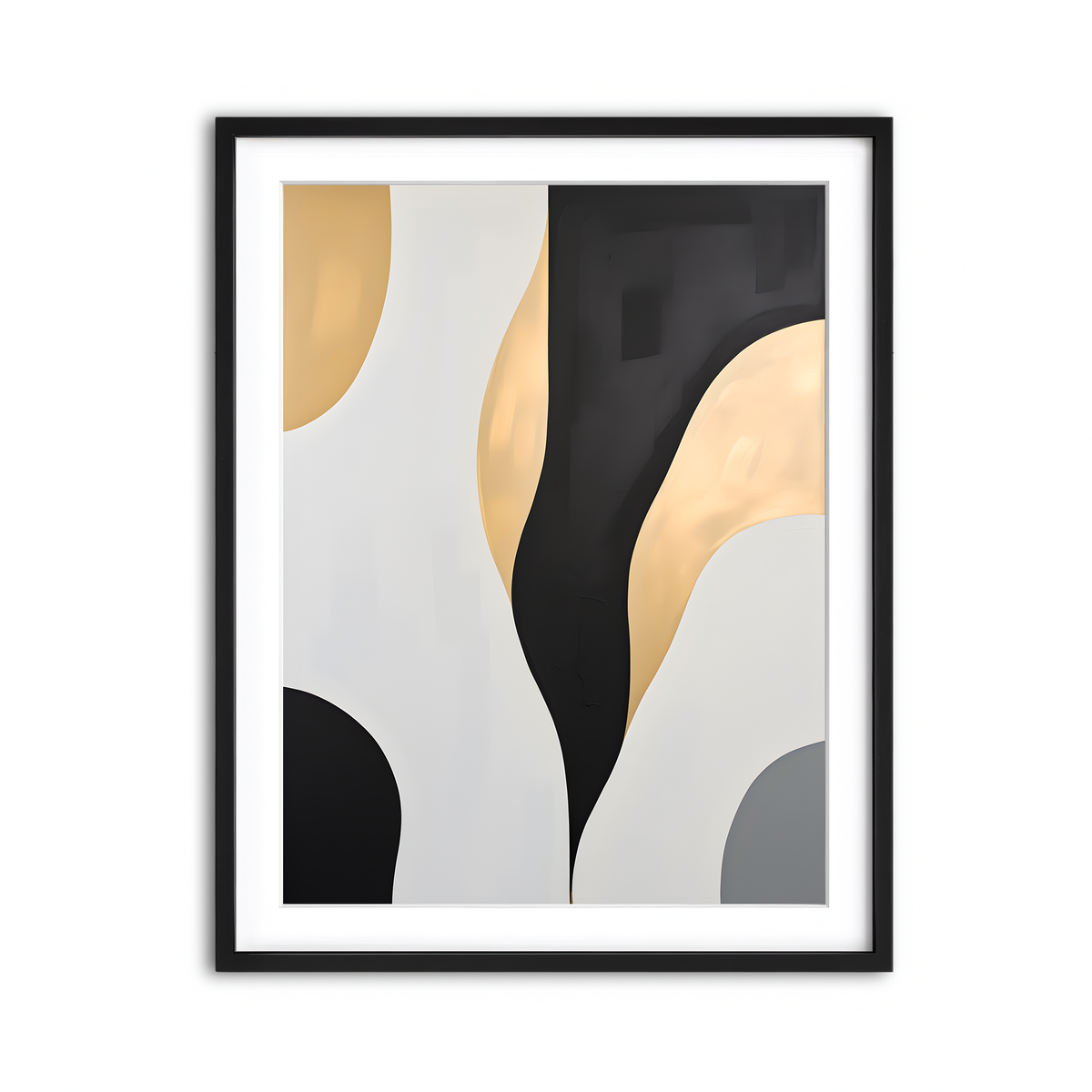 Framed Print 3x4 Black
