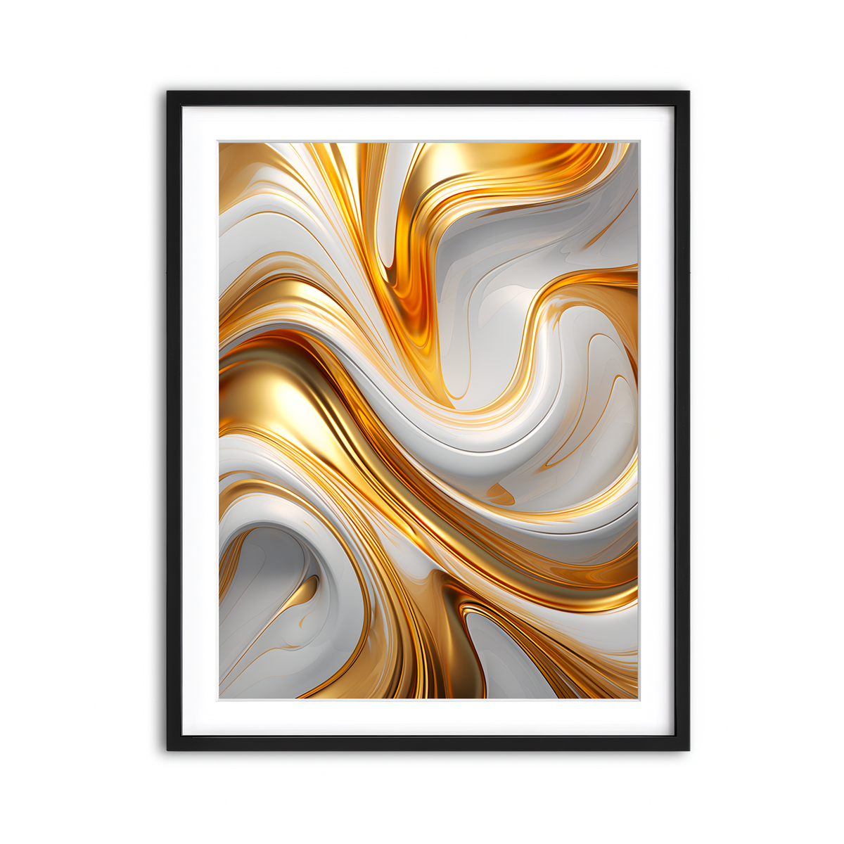 Framed Print 3x4 Black