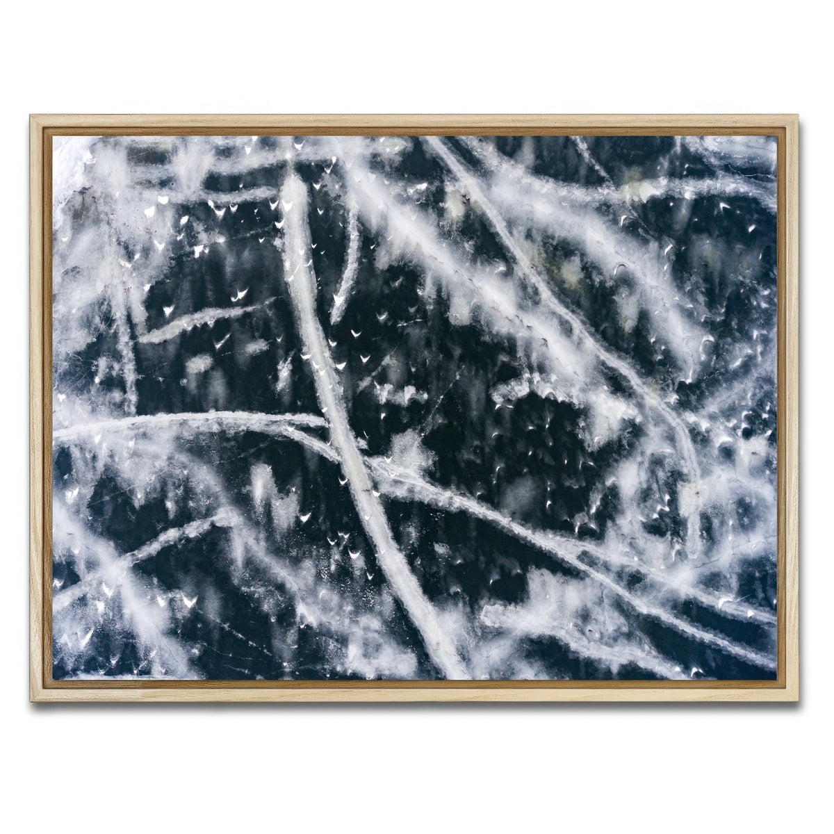 AUTO-MOCKUP WHITE | Abstract Aerial | 1 Piece | Natural Framed Canvas | group=4x3