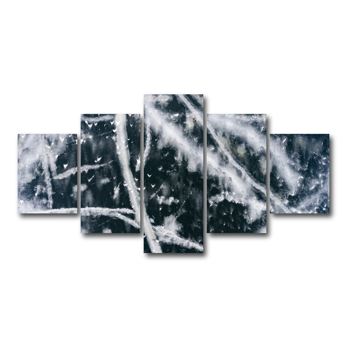 AUTO-MOCKUP WHITE | Abstract Aerial | 5 Piece | Gallery Wrap Canvas | group=5_short