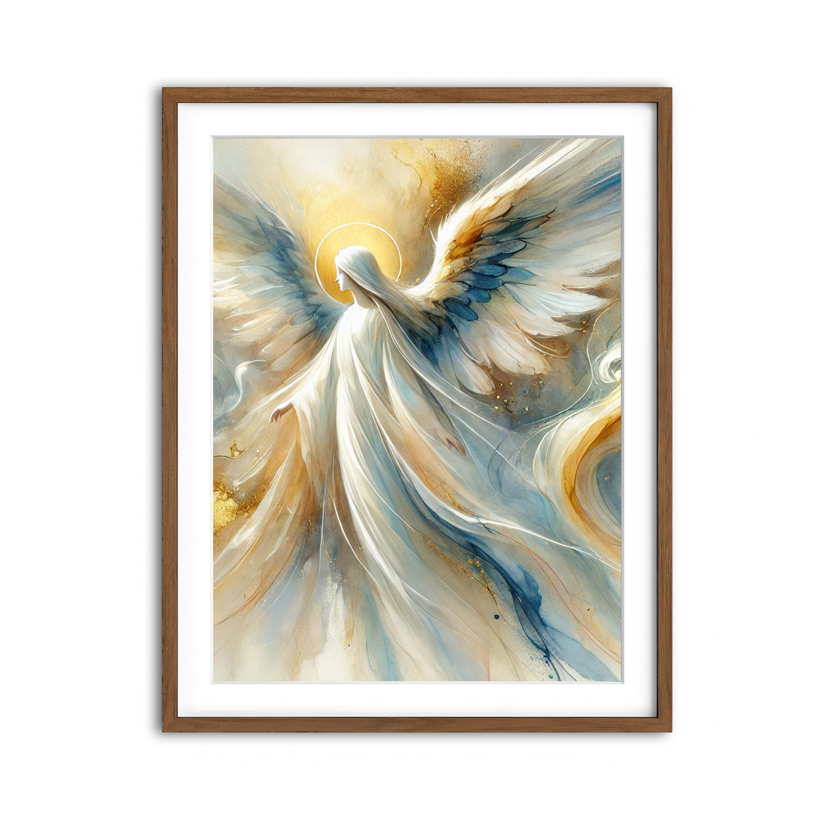 Framed Print 3x4 Walnut