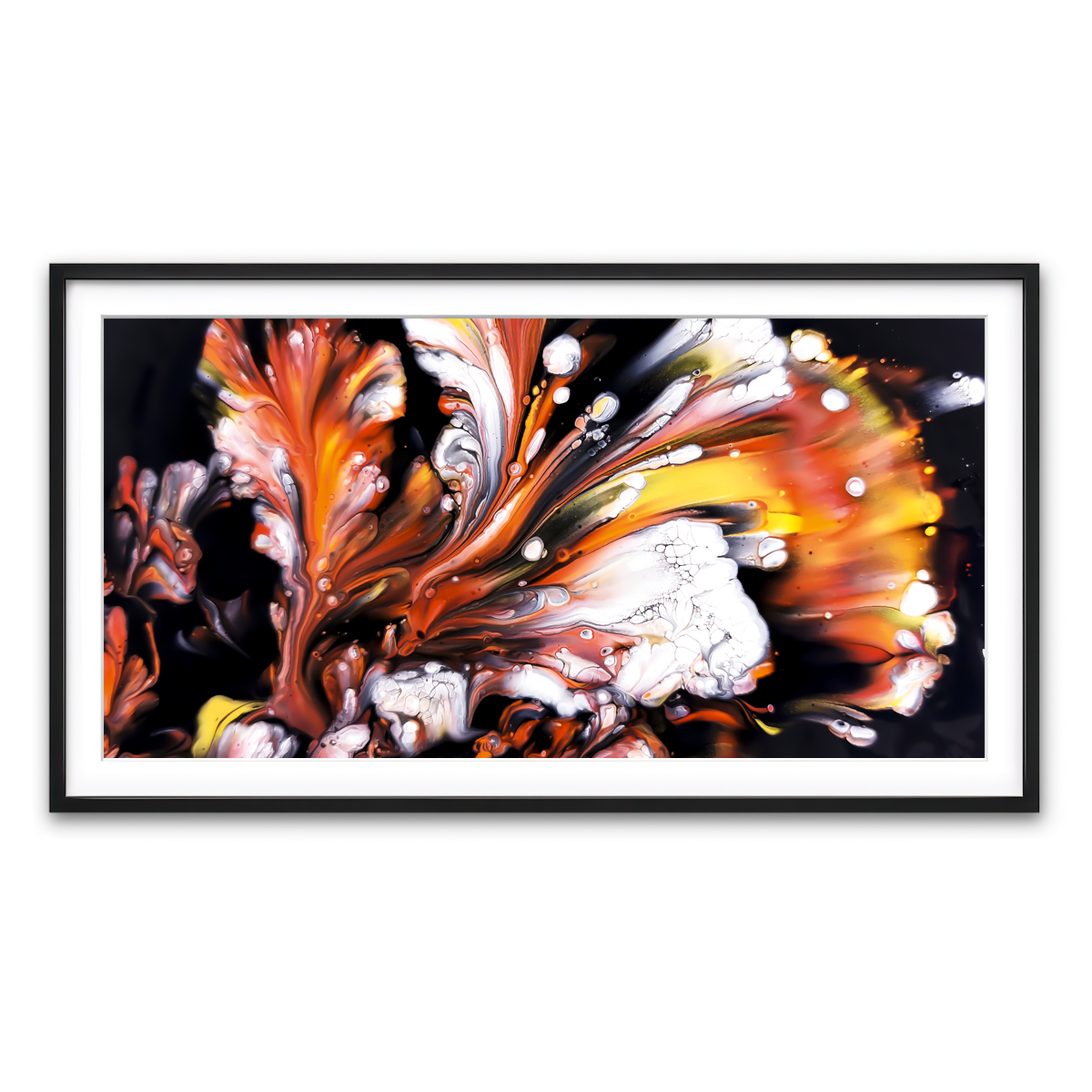 Framed Print 2x1 Black