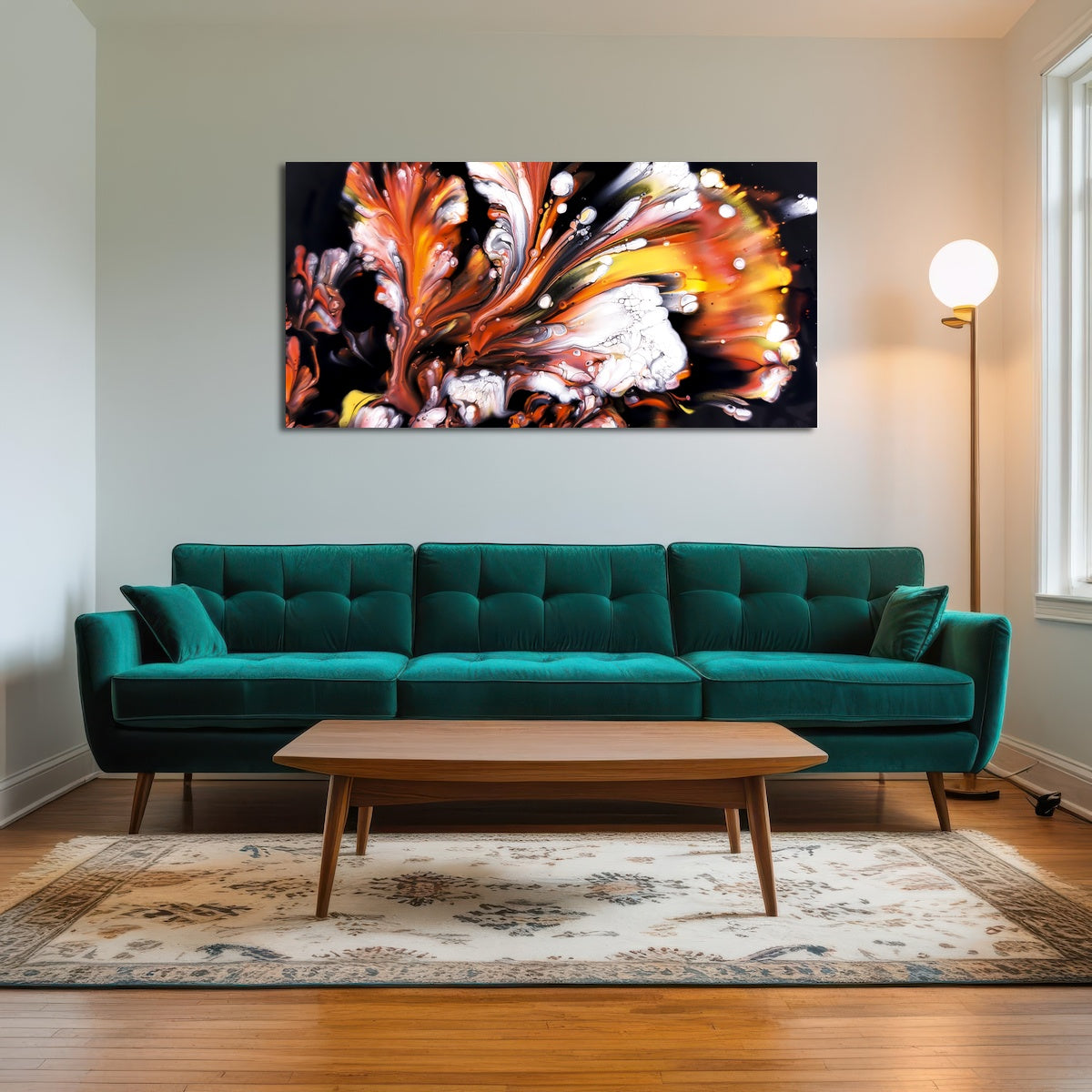 AUTO-MOCKUP ROOM | Abstract Blossom