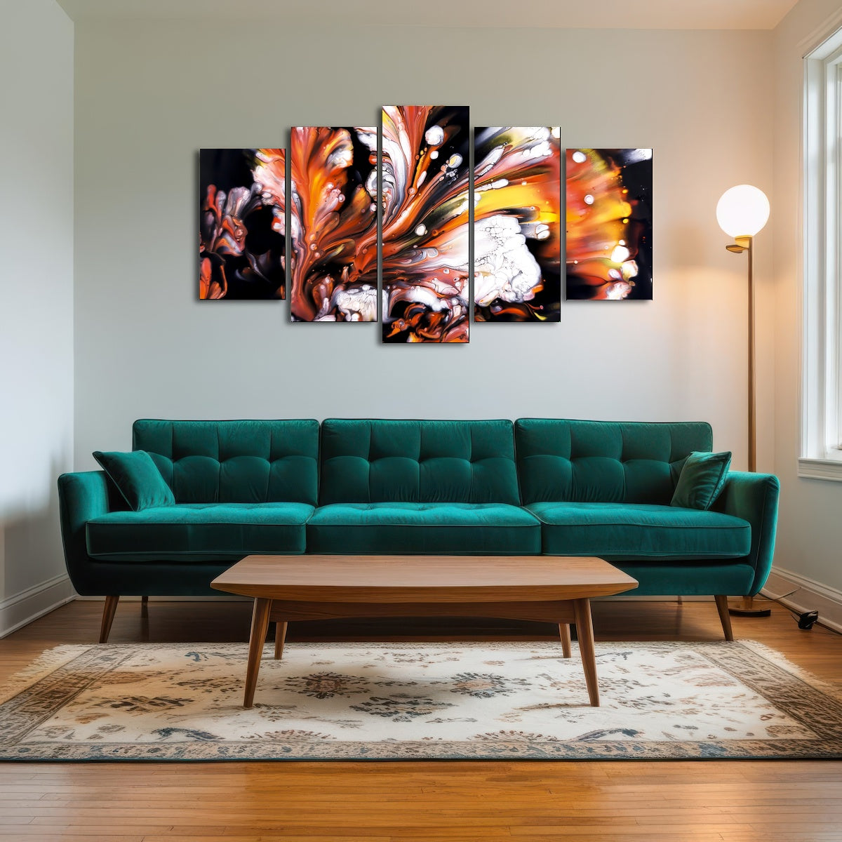 AUTO-MOCKUP ROOM | Abstract Blossom