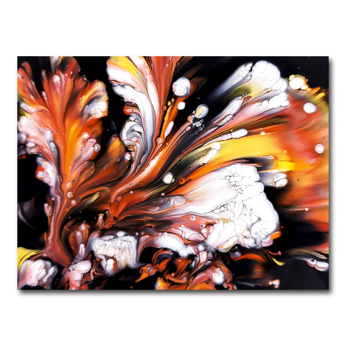 AUTO-MOCKUP WHITE | Abstract Blossom | 1 Piece | Gallery Wrap Canvas | group=4x3