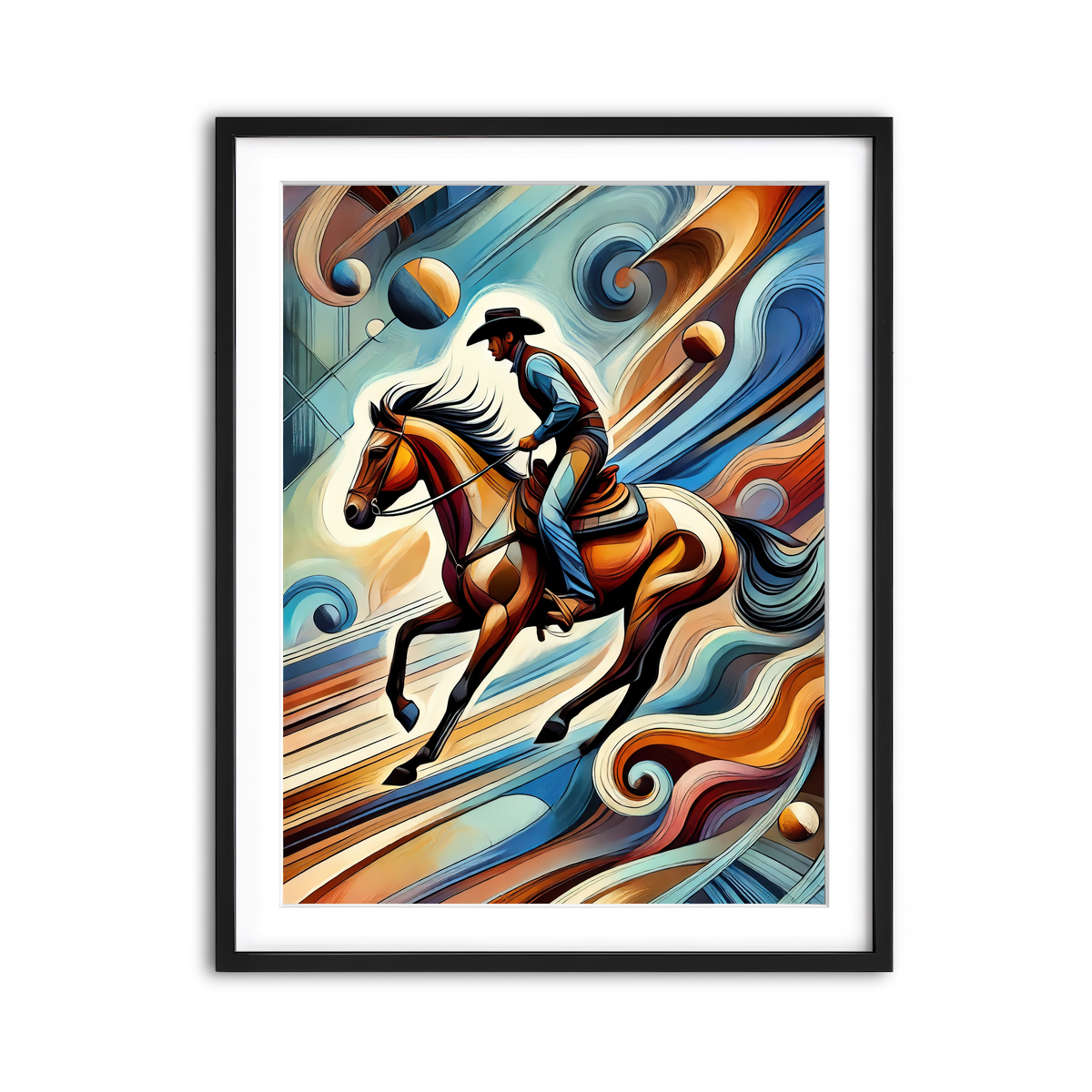 Framed Print 3x4 Black