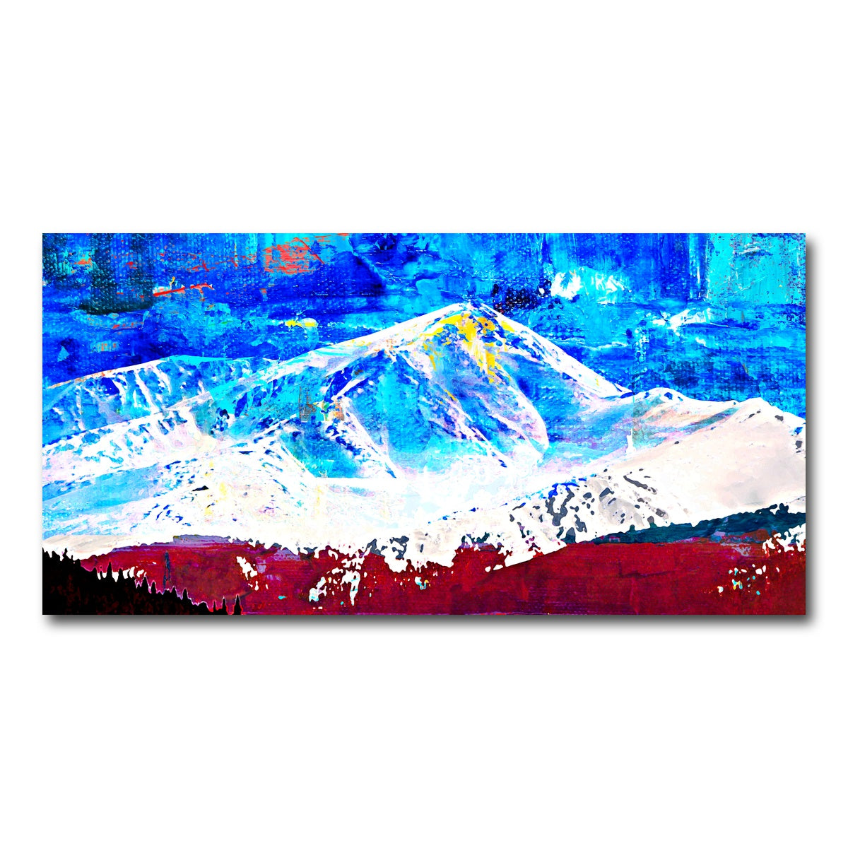 AUTO-MOCKUP WHITE | Abstract Elbert | 1 Piece | Gallery Wrap Canvas | group=2x1