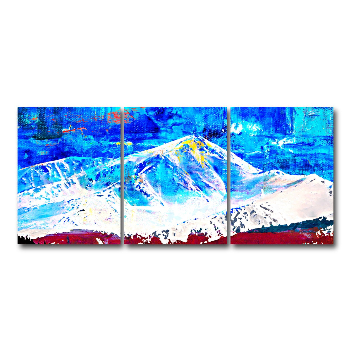 AUTO-MOCKUP WHITE | Abstract Elbert | 3 Piece | Gallery Wrap Canvas | group=18x24